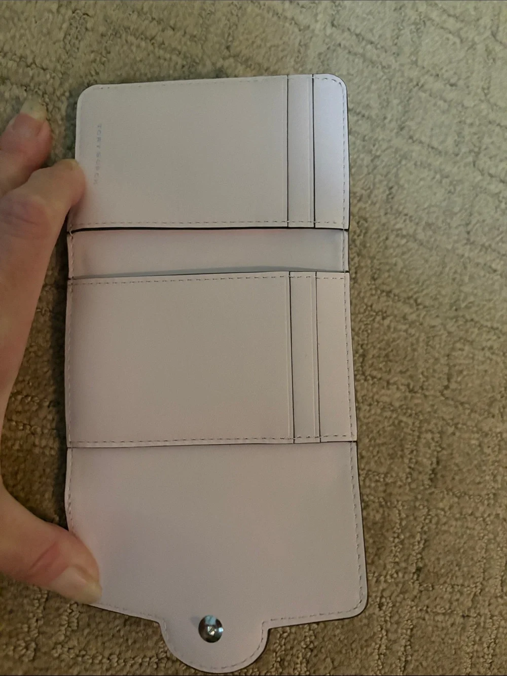 ory Burch Women's Robinson Spazzolato Leather Wallet